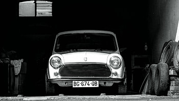Black & White, Mini, Vehicles, Mini Cooper, Car HD wallpaper