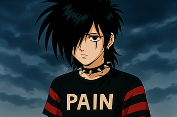 Emo Ultra – Dark Vibes and Deep Feelings, emo, Anime, black hair HD wallpaper