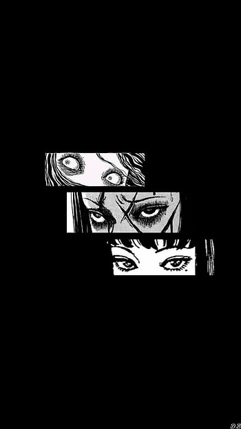 Anime, dark, scary HD phone wallpaper