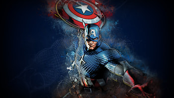 Captain America Artwork , captain-america, superheroes, artwork, artist, digital-art HD wallpaper