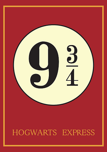 Platform 9 3 4 poster print. Harry potter printables, Harry potter poster, Harry potter, Platform 9 3/4 HD phone wallpaper