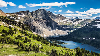 Hidden Lake, Montana HD wallpaper