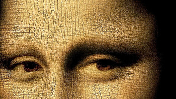 Eyes, Mona Lisa HD wallpaper