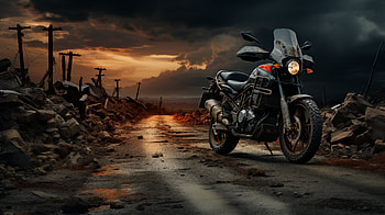 Majestic Motorcycle Adventure, bike, vehicle, motorcycle HD wallpaper