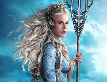 Nicole Kidman, Queen Atlanna, , Background HD wallpaper
