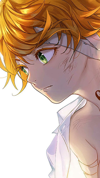 Emma, Neverland protagonist, Hopeful determination, Courageous leader HD phone wallpaper