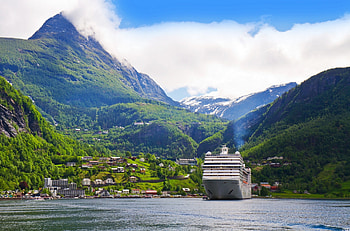 Cruise ship, Serene beauty, Oceanic elegance, -worthy HD wallpaper