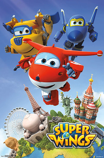 Super Wings, cartoon, jett, animation HD phone wallpaper