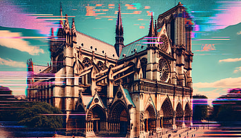 Majestic Cathedral: Stunning Ultra, cathedral, architecture, Historical, Digital Art, gothic HD wallpaper