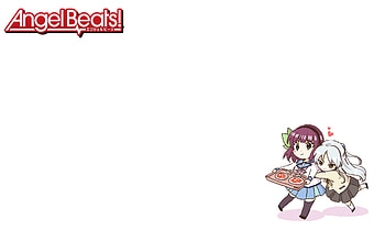 Angel Beats, angel, chibi, girls, angelbeats HD wallpaper