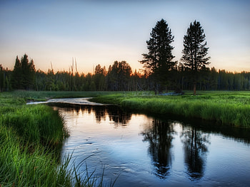 Landscape, Rivers HD wallpaper