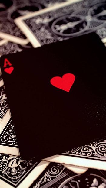 Ace King, Black Card HD phone wallpaper