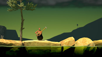 Getting Over It With Bennett Foddy, Video Game HD wallpaper