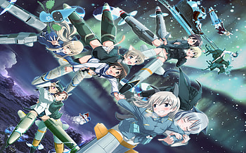 Strike Witches, sanya, anime, eila HD wallpaper