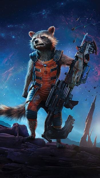 Rocket, Guardians Of The Galaxy HD phone wallpaper