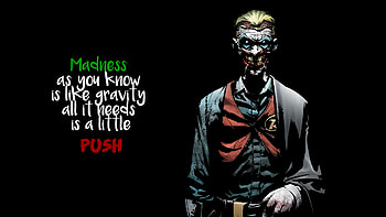 General Joker quote HD wallpaper