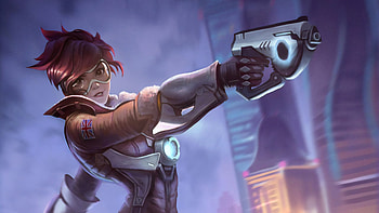 Tracer Overwatch Art , tracer-overwatch, overwatch, games, xbox-games, ps-games, pc-games, 2019-games, artwork, artist, digital-art, deviantart HD wallpaper