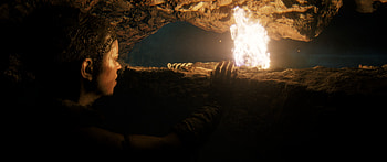 Hellblade 2 - Senua in the Water, Senua's Saga: Hellblade II, cave, Senua (Hellblade) HD wallpaper