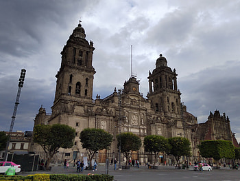 Zocalo (Constitution Square), Mexico City Metropolitan Cathedral, Attraction reviews, Transportation HD wallpaper