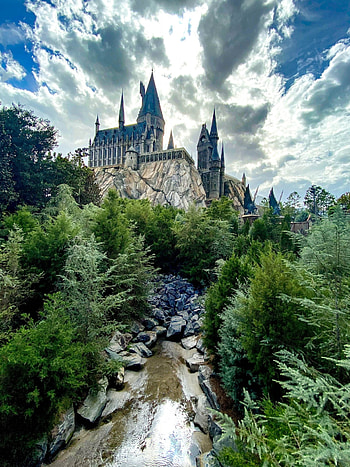 Hogwarts, Stunning , Spellbinding , and HD phone wallpaper