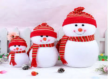 Snow Men, Snow man, Red, Three Snowmen, Scarf, Hat HD wallpaper