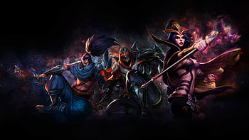 Yasuo, Zed & LeBlanc HD wallpaper