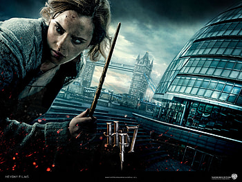 Deathly Hallows New Poster, harry, darklord, ron, hermione HD wallpaper