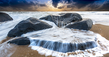 landscape, water HD wallpaper