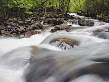 Landscape, Nature, Water, Stones, Waterfalls HD wallpaper