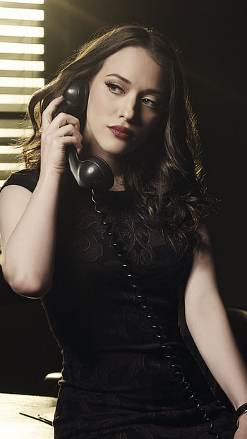 black dress, lipstick, , brunette, American, actress, Celebrity HD phone wallpaper