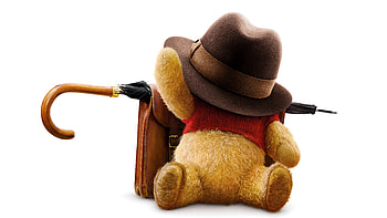 Winnie The Pooh In Christopher Robin Movie , winnie-the-pooh, christopher-robin, 2018-movies, movies, disney HD wallpaper