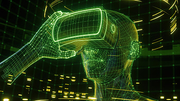 Metaverse, Meet the metaverse, 3D world, Futuristic HD wallpaper