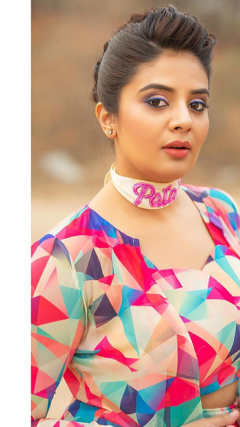 Sreemukhi, telugu actress, anchor HD phone wallpaper