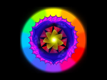 Colors Mandala, , colors, beautiful, mandala HD wallpaper