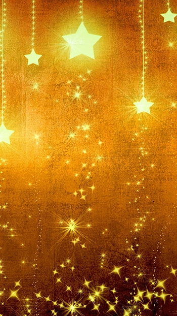 Shining, Gold Star HD phone wallpaper
