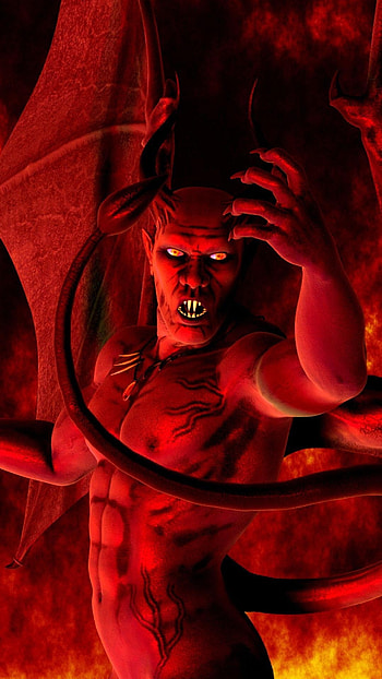 Devil, Hell God HD phone wallpaper