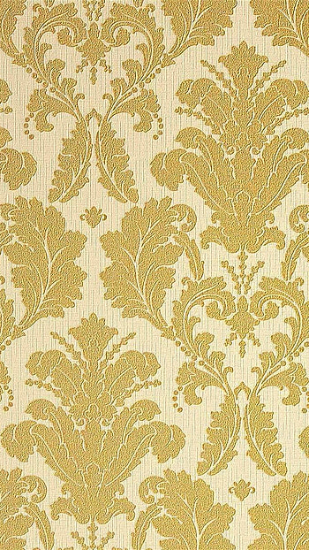 Damask, Golden HD phone wallpaper