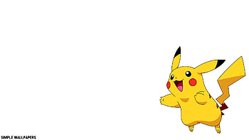 Pikachu by Simple Pikachu by Simple HD wallpaper