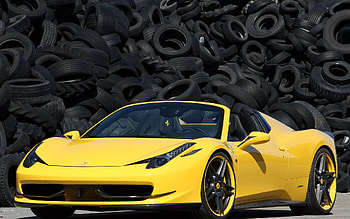 2012 Ferrari 458 Spider By Novitec Rosso, Novitec Rosso, car, 2012, 458, Ferrari, Spider HD wallpaper