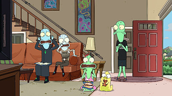 Solar Opposites, Whimsical animation, Alien family, Quirky adventures HD wallpaper