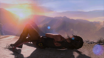 falling ୨୧, Rise of the Tomb Raider, Lara Croft, video game HD wallpaper