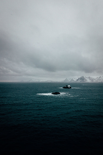 Nature, Sea, Fog, Ocean HD phone wallpaper