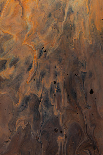 Abstract, Divorces, Paint, Liquid, Brown, Mixing HD phone wallpaper