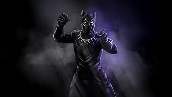 Black Panther Rises, black-panther, superheroes, artwork, art, digital-art, artstation HD wallpaper