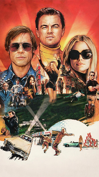 Once Upon a Time in Hollywood, Movie Poster HD phone wallpaper