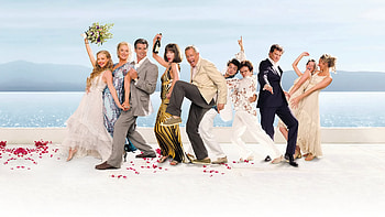Pierce Brosnan, Mamma Mia, Musical film, Joyful vibes HD wallpaper