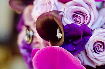 bouquet, purple, pink, roses, flowers, beauty HD wallpaper