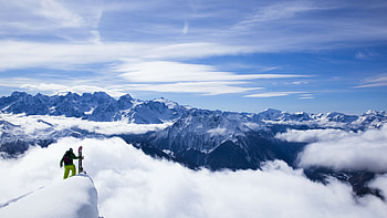 Kangchenjunga, Himalayas HD wallpaper