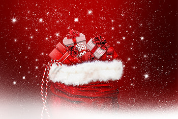 Christmas Gifts, Gifts, Hat, Box, Holiday HD wallpaper