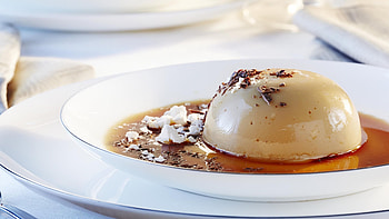 Creamy pudding, Dessert delight, Tempting treat, Sweet indulgence HD wallpaper